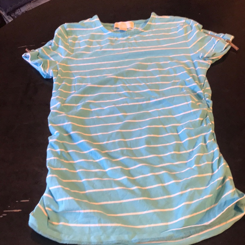 Looks Great Small Michael Kors Stripped Shirt 🌈